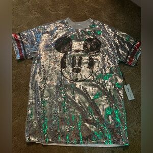 Forever 21 Mickey Mouse 100 Sequin Dress - size extra small